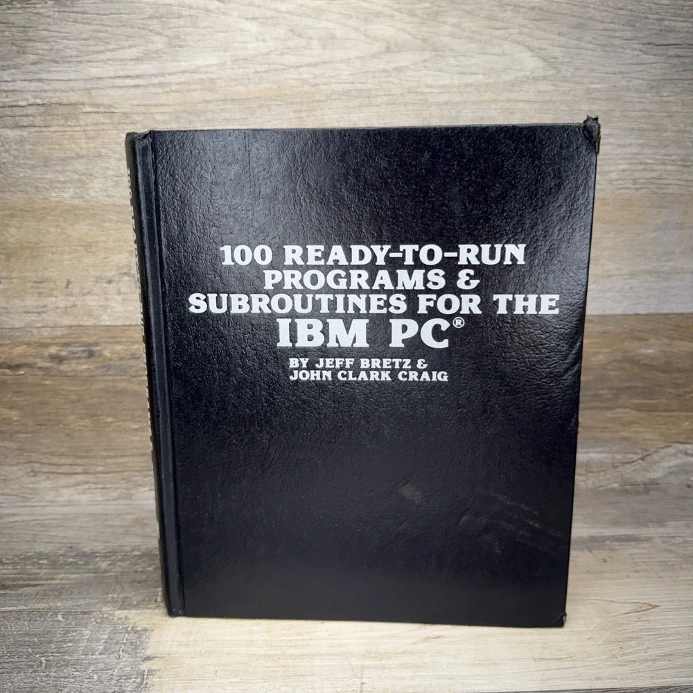 100 READY-TO-RUN PROGRAMS & SUBROUTINES FOR THE IBM PC By Jeff Bretz | 1540